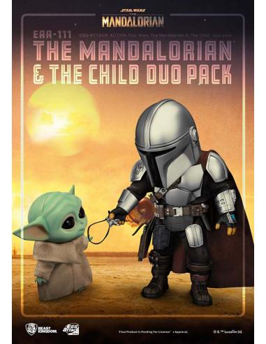 SW EGG AA MANDALORIAN & THE CHILD DUO PK