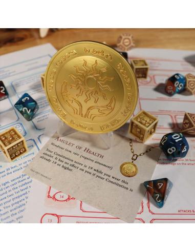 DUNGEONS&DRAGONS 24K GOLD PLAT.MEDALLION
