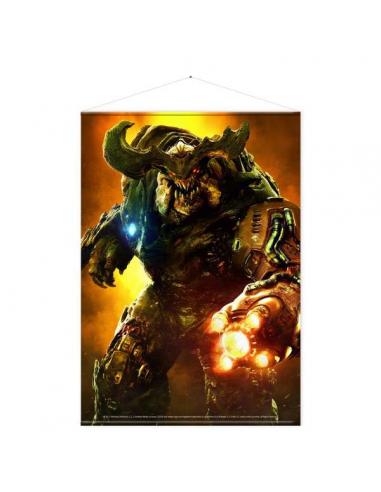 DOOM CYBER DEMON WALLSCROLL