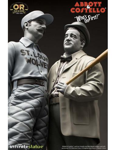 ABBOT&COSTELLO OLD&RARE 1/6 RESIN STATUE