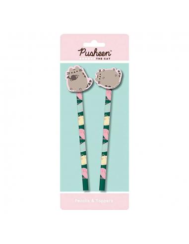 PUSHEEN PENCILS AND TOPPERS