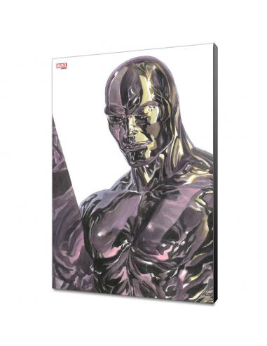 ALEX ROSS SILVER SURFER WOOD PANEL