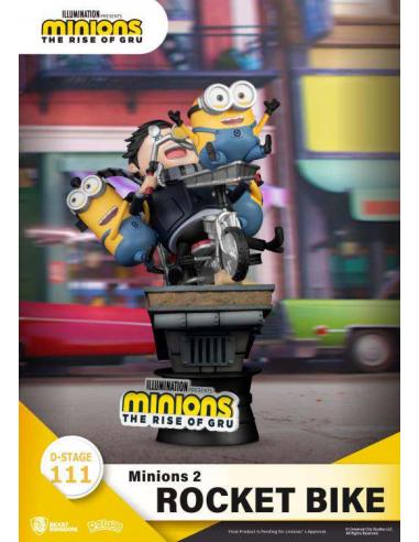 D-STAGE MINIONS 2 ROCKET BIKE
