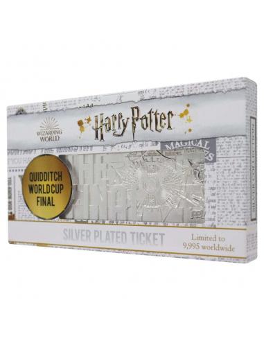HP QUIDDITCH WORLD CUP TICKET SILVER PL.
