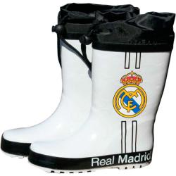 Botas agua blancas cierre ajustable Real Madrid - Imagen 1