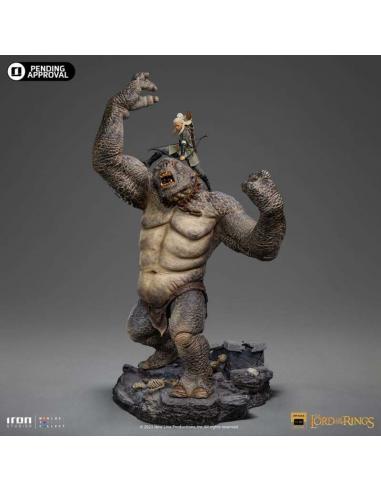 LOTR LEGOLAS VS CAVE TROLL DUX 1/10 ST