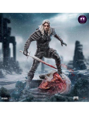 THE WITCHER NETFLIX GERALT 1/10 STATUE