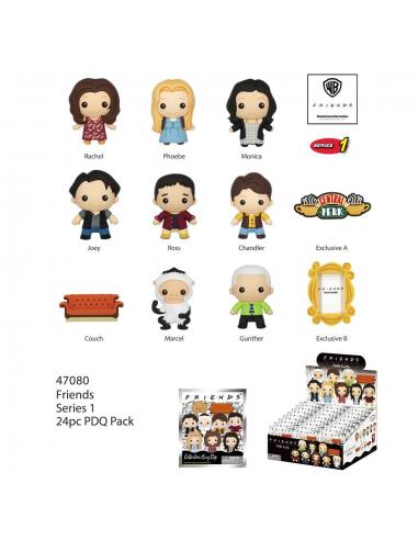 FRIENDS BAG CLIPS BLIND BOX DISPLAY (24)