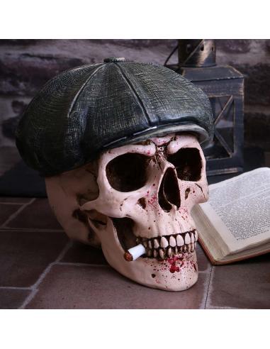 TOMMY THE BOSS SKULL ORNAMENT 18.5CM