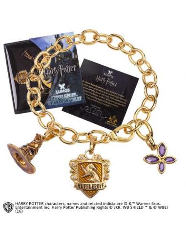 HP LUMOS HUFFLEPUFF CHARM BRACELET 7714