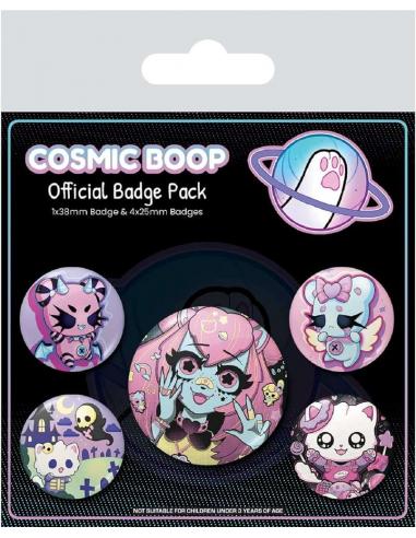 COSMIC BOOP CUTE AND SWEET BADGE PACK