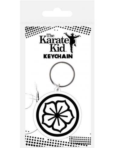 KARATE KID FLOWER RUBBER KEYCHAIN