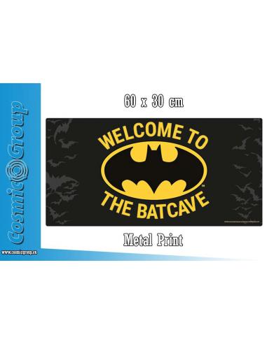 BATMAN BATCAVE METAL SIGN