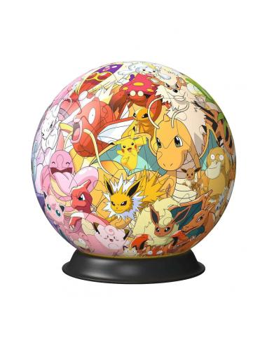 Pokémon Puzzle 3D Puzzle-Ball Kanto Region (73 piezas)