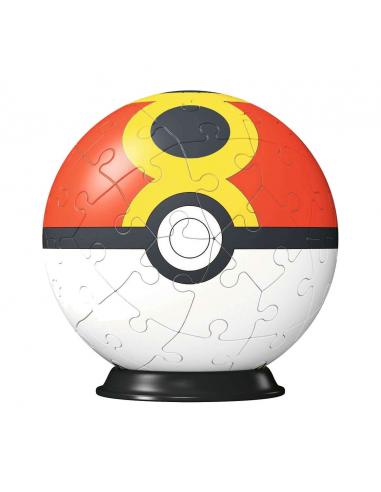 Pokémon Puzzle 3D Pokéballs: Acopio Ball (55 piezas)