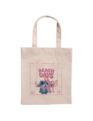 Bolsa shopping Beach Days Angel &#38; Stitch Disney