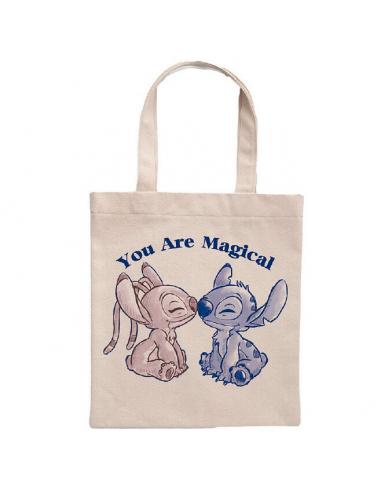 Bolsa shopping You Are Magical Angel &#38; Stitch Disney