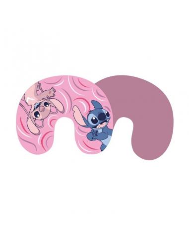 Cojin viaje Angel &#38; Stitch Disney
