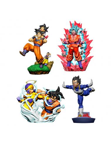Dragonball Super Dracap Pack de 4 Figuras Re: Birth Limit Breaking Ver. 8 cm