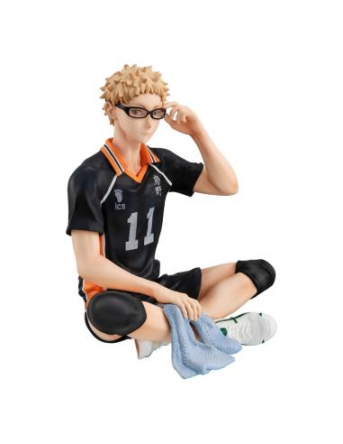 Haikyu!! G.E.M. Series Estatua PVC Kei Tsukishima Palm Size 9 cm