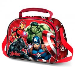 Bolsa portameriendas 3D Vengadores Avengers Marvel