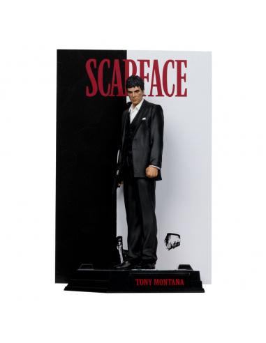 Scarface Estatua PVC Movie Maniacs Tony Montana 17 cm