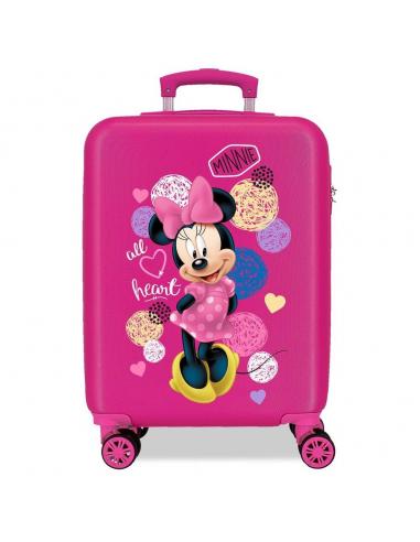 Maleta trolley ABS Love Minnie Disney 55cm