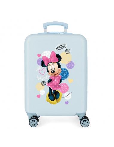 Maleta trolley ABS Love Minnie Disney 55cm