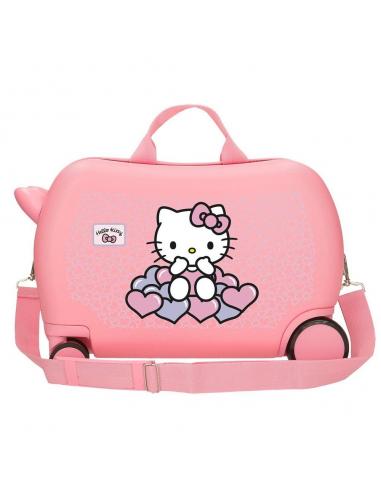 Maleta ABS Hearts &#38; Dots Hello Kitty 45cm