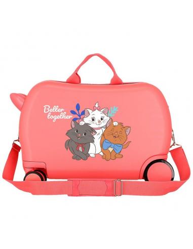 Maleta ABS Better Together Los Aristogatos Disney 45cm