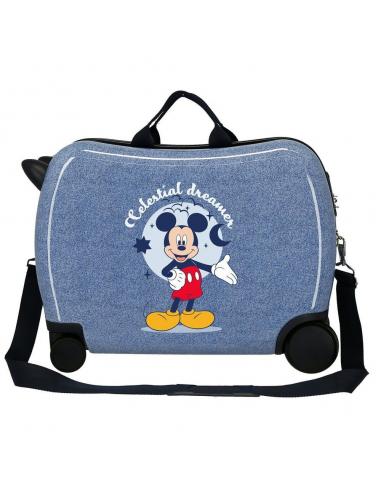Maleta ABS Dreamer Denim Mickey Disney 50cm