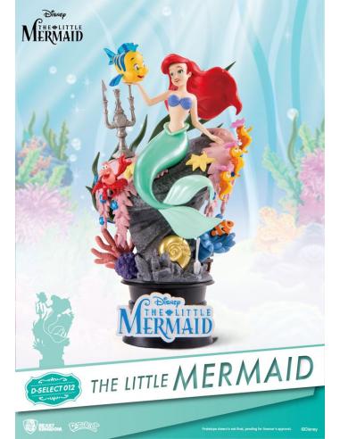 La Sirenita Diorama PVC D-Select 15 cm