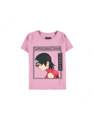 Boruto: Naruto Next Generations - Sarada Girls T-Shirt Talla 122-128