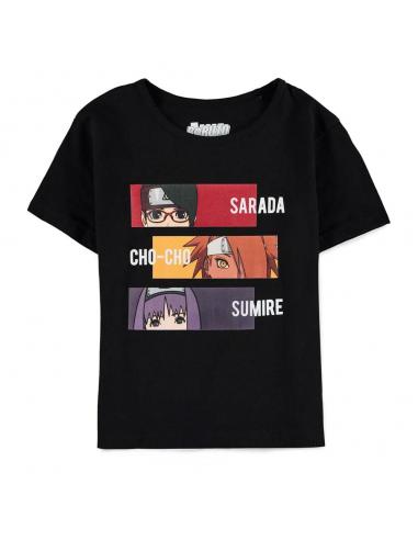 Boruto: Naruto Next Generations - Girls T-Shirt Talla 134-140