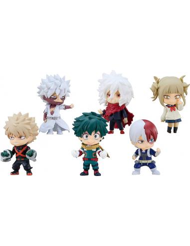 My Hero Academia Minifiguras Nendoroid Surprise 7 cm Heroes vs Villains Expositor (6)