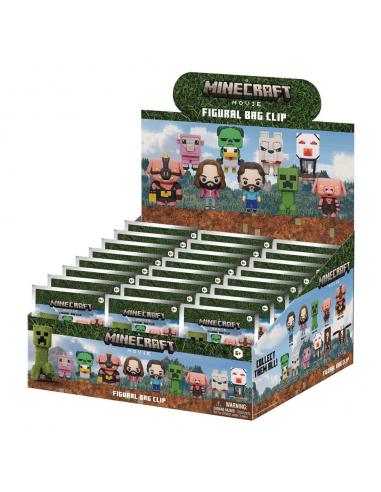 Minecraft Colgantes PVC 3D Expositor Series 1 Display (24)