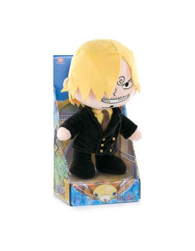 One Piece Figura de peluche Sanji (expositor de cartón) 28 cm