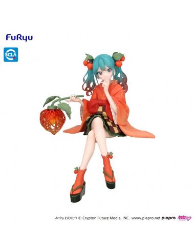 Hatsune Miku Estatua PVC Noodle Stopper Flower Fairy Winter Cherry 15 cm