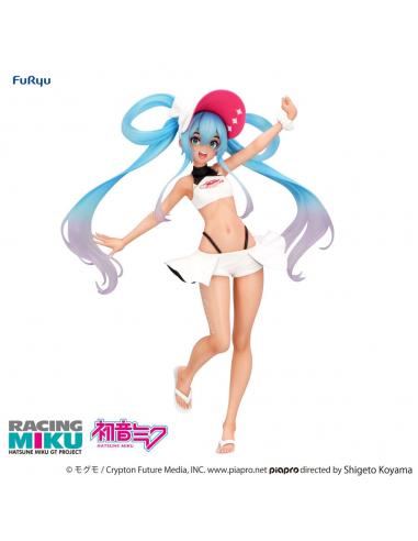 Hatsune Miku GT Project Estatua PVC Trio-Try-iT Racing Miku 2024 Summer Holiday Ver. 21 cm