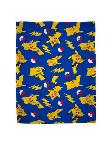 Pokemon manta Pikachu Allover Print 130 x 170 cm