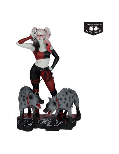 DC Direct Estatua 1/10 Harley Quinn: Red, White & Black Harley Quinn by Jenny Frison 19 cm