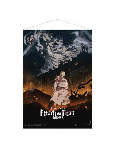 AOT FINAL SEASON FABRIC WALLSCROLL K-1