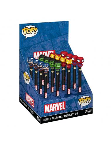 Marvel New Classics POP! Homewares Bolígrafos con Toppers Exspositor (16)