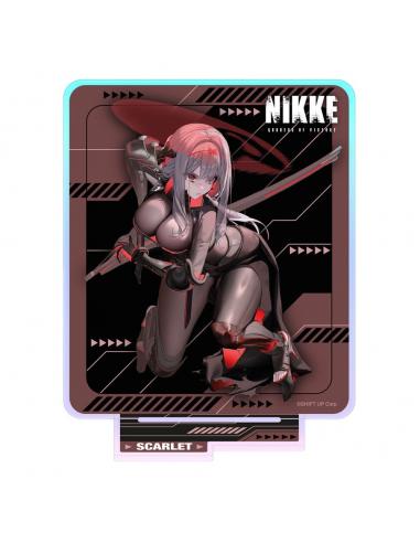 Goddess of Victory: Nikke Figura acrilico Crouching Series Scarlet Holographic 14 cm