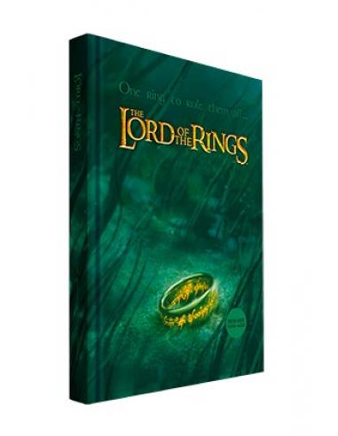 LIBRETA CON LUZ ONE RING TO RULE THEM ALL EL SEãOR DE LOS ANILLOS