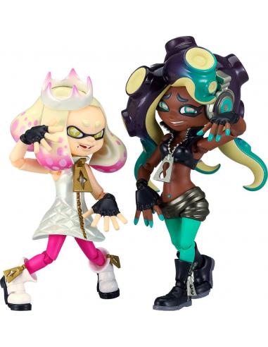 Splatoon 2 Figuras Figma Off the Hook Pearl & Marina 9 - 10 cm