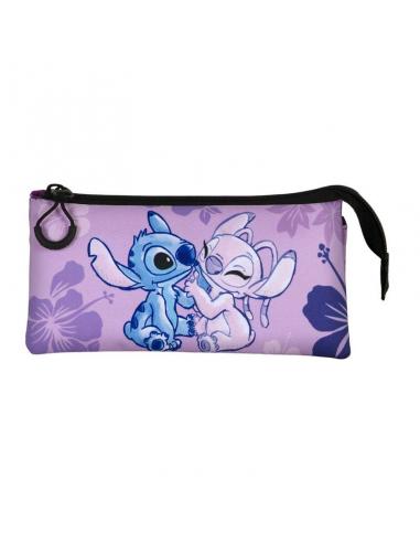 Portatodo Stitch & Angel Stitch Disney triple