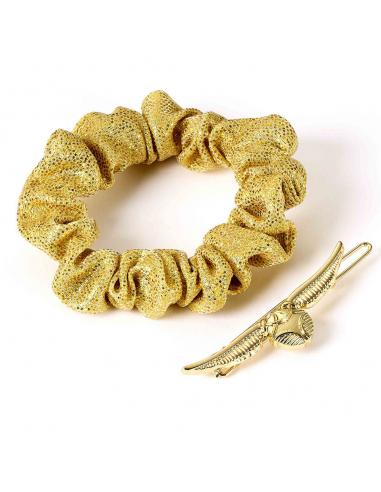 Set accesorios pelo Snitch Dorada Harry Potter