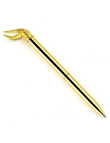 Boligrafo metalico Snitch Dorada Harry Potter