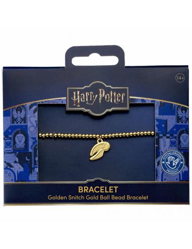 Pulsera Snitch Dorada Harry Potter